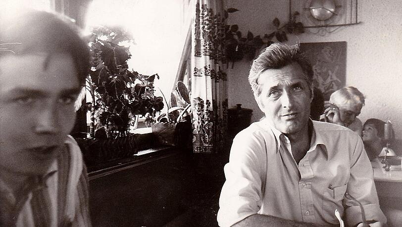 Karl Stankiewitz 1981 zu Hause.