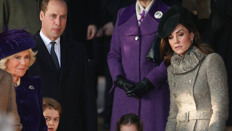 Prinzessin Kate vor dem Weihnachtsgottesdienst am 25. Dezember 2019