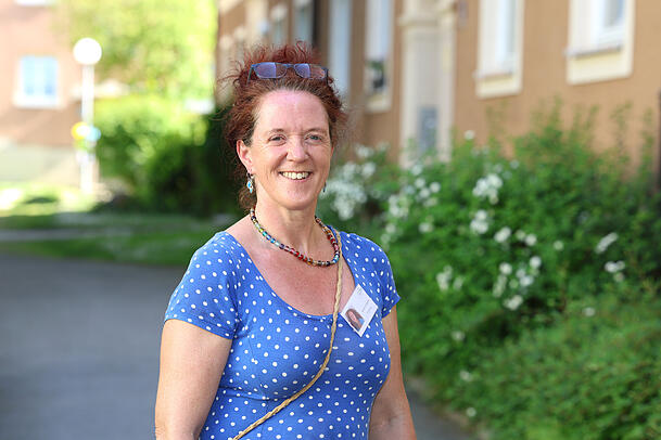 Kerstin Koppitz. Leiterin des Nachbarschaftstreffs Giesing. Kerstin Koppitz. Leiterin des Nachbarschaftstreffs Giesing.