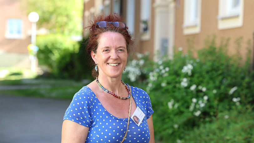 Kerstin Koppitz. Leiterin des Nachbarschaftstreffs Giesing. Kerstin Koppitz. Leiterin des Nachbarschaftstreffs Giesing.