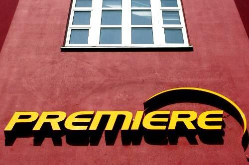 Die Zentrale des Bezahlsenders Premiere in Unterföhring.