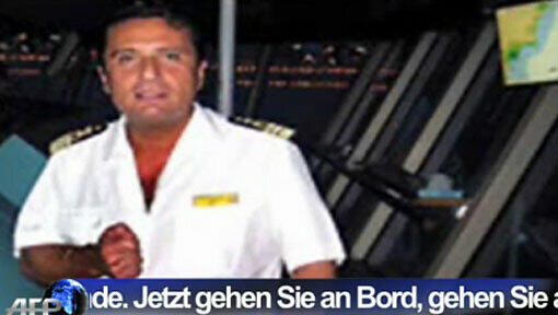 Francesco Schettino, der Kapitän der "Costa Concordia". Francesco Schettino, der Kapitän der "Costa Concordia".