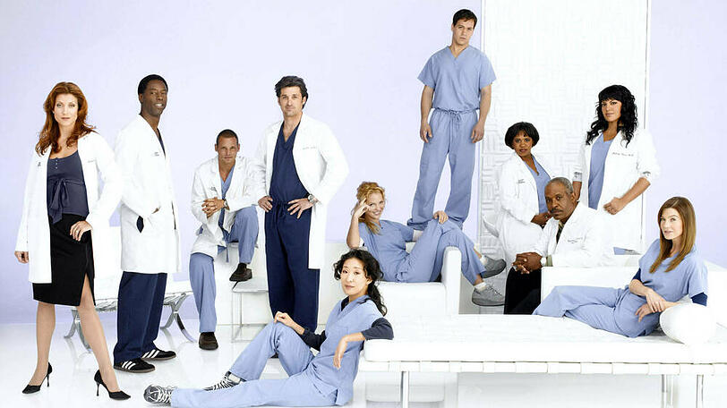 "Grey's Anatomy" wird seit 2005 produziert, mit Ellen Pompeo (rechts) in der Hauptrolle.