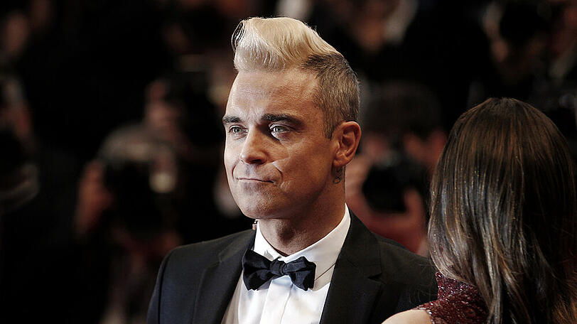 Robbie Williams hat offensichtlich Probleme mit Zahlen.