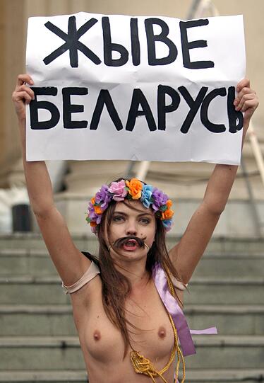Femen-Nacktprotest: Die Bilder
