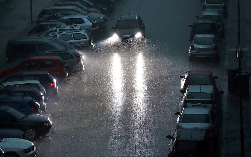 Unwetter, Gewitter, Sturm und Hagel über Deutschland: Die Bilder vom Hitze-Gewitter in der Nacht zum Freitag