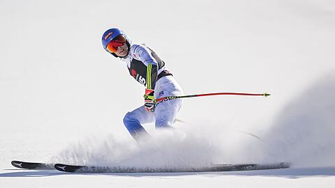 Meldete sich nach Olympia zurück: Mikaela Shiffrin aus den USA.