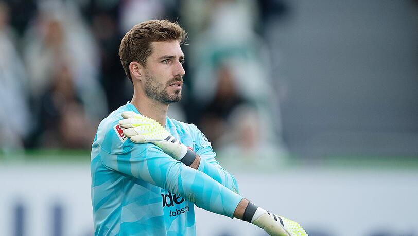 Frankfurts Torwart Kevin Trapp war nach dem 1:1 gegen den SV Werder Bremen frustriert.