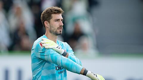 Frankfurts Torwart Kevin Trapp war nach dem 1:1 gegen den SV Werder Bremen frustriert.