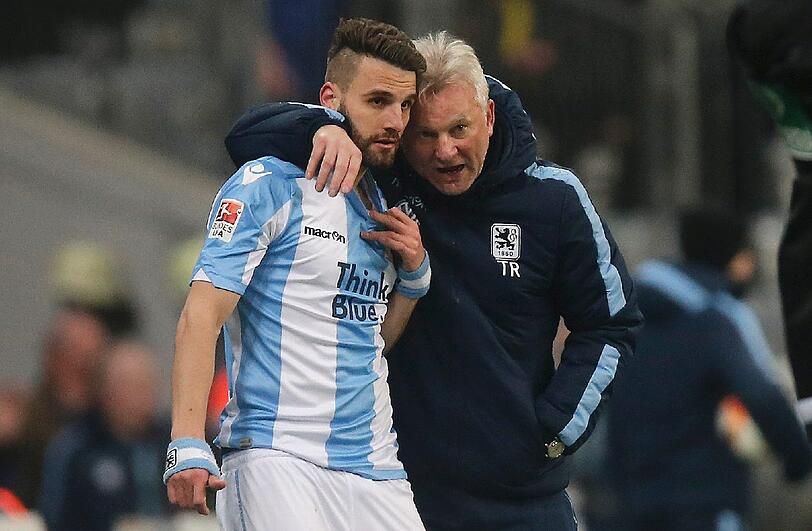 Nimmt sich Valdet Rama zur Brust: Löwen-Trainer Benno Möhlmann.