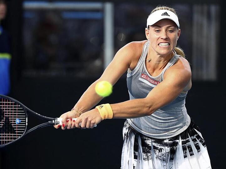 Angelique Kerber erhielt einen Dämpfer in der Vorbereitung auf die Australian Open.