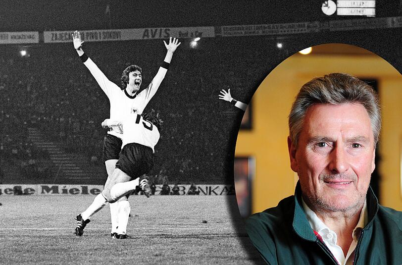 Dieter Müller traf bei seinem Debüt drei Mal.