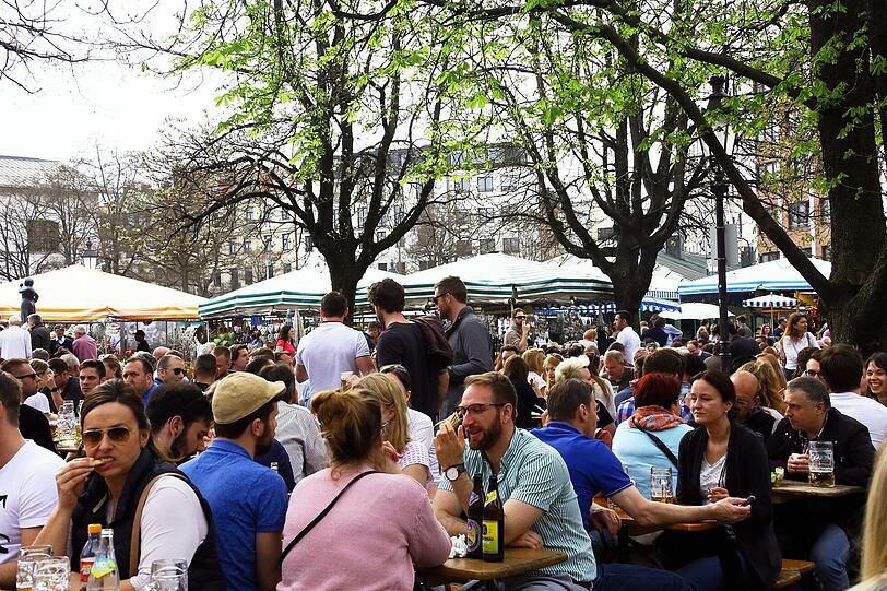 Die schönsten Impressionen vom Frühlingswochenende in München.