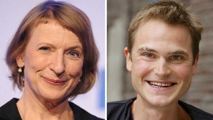 Die Kombo zeigt die Schauspieler Dagmar Manzel und Fabian Hinrichs. Im künftigen Franken-Tatort werden die Schauspieler auf Mörderjagd gehen. Die Kombo zeigt die Schauspieler Dagmar Manzel und Fabian Hinrichs. Im künftigen Franken-Tatort werden die Schauspieler auf Mörderjagd gehen.