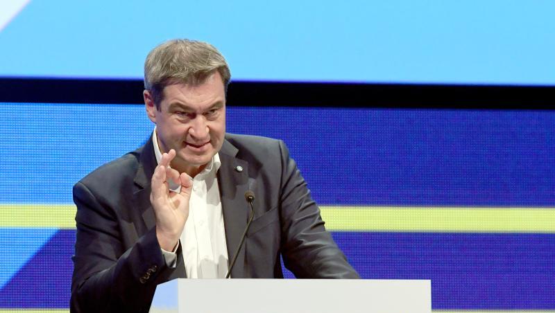 Bayerns Ministerpräsident Markus Söder (CSU) sprach sich zum Start der 33. Medientage München für eine alternative europäische Internetplattform aus. Bayerns Ministerpräsident Markus Söder (CSU) sprach sich zum Start der 33. Medientage München für eine alternative europäische Internetplattform aus.