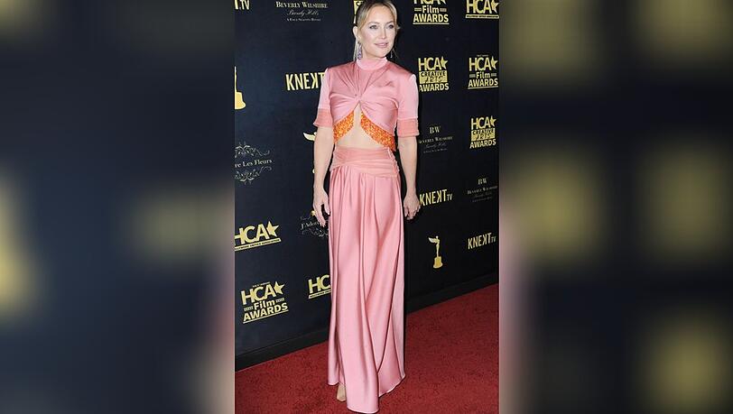 Kate Hudson in ihrem besonderen Rosé-Look.