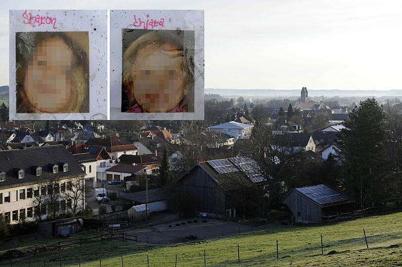 Blick auf Peißenberg (Landkreis Weilheim-Schongau). Acht Tage nach dem Mord an den Geschwistern Chiara (8) und Sharon (11) aus Krailling bei München ist ein Tatverdächtiger festgenommen worden.