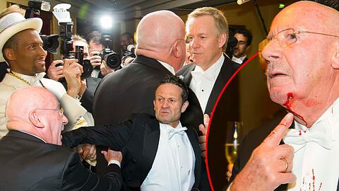 So kam es zur Schlägerei auf dem Wiener Opernball. Die Bilder.
