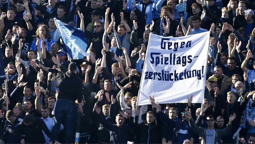 Meist stimmungsvoll, auch mal unvernünftig: Ultras des TSV 1860. Meist stimmungsvoll, auch mal unvernünftig: Ultras des TSV 1860.