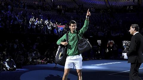 Ist wieder die Nummer eins im ATP-Ranking: Der Serbe : Novak Djokovic.