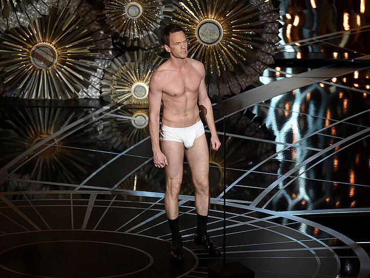 Nur in Unterhosen sorgte Neil Patrick Harris für die meisten Lacher
