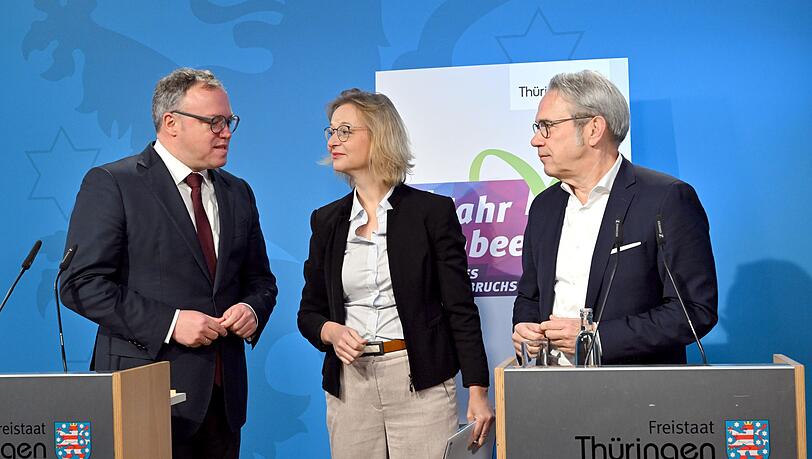 Die Diskussion &uuml;ber Stabilit&auml;t der Th&uuml;ringer Regierungskoalition geht weiter. (Archivbild)