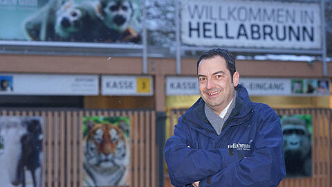 Herr der Tiere: Tierparkchef Rasem Baban.