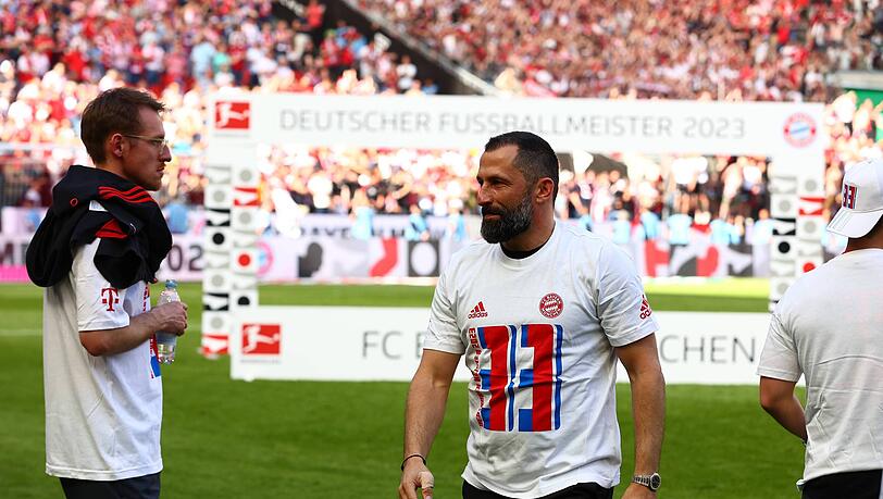 Sein letztes Spiel mit dem FC Bayern: Sportvorstand Hasan Salihamidzic.