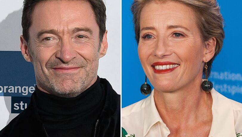 Hugh Jackman und Oscarpreisträgerin Emma Thompson werden für eine Adaption des deutschen Krimis "Glennkill" vor der Kamera stehen.