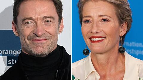 Hugh Jackman und Oscarpreisträgerin Emma Thompson werden für eine Adaption des deutschen Krimis "Glennkill" vor der Kamera stehen.