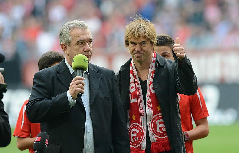 Campino vor der Bayern- Demontage.
