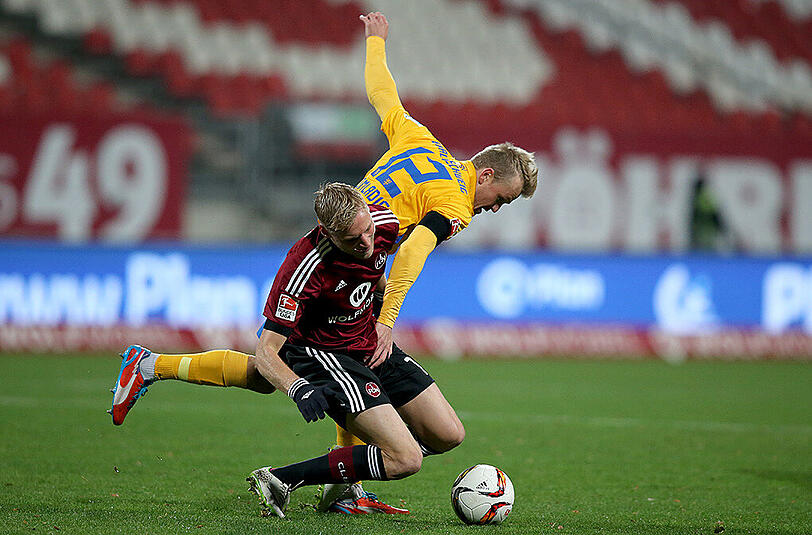 Die Nürnberger konnten das hart umkämpfte Duell mit 2:1 für sich entscheiden.