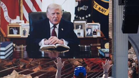 Trump droht dem Iran erneut mit Zerst&ouml;rung.