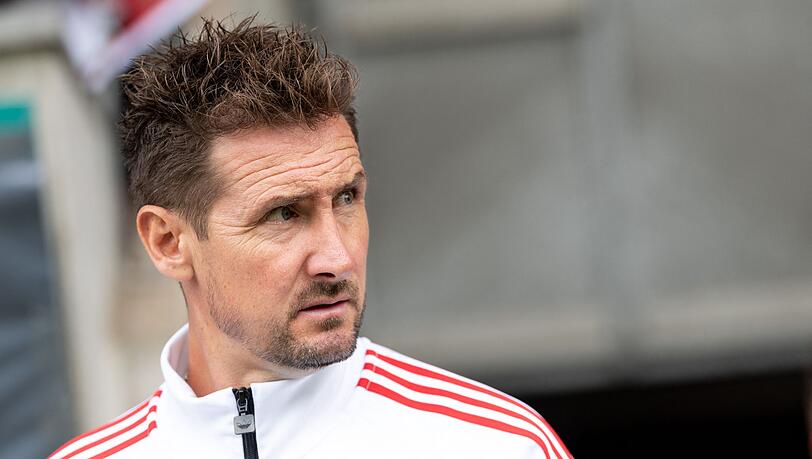 N&uuml;rnbergs Trainer Miroslav Klose war nach dem 1:1 bedient.