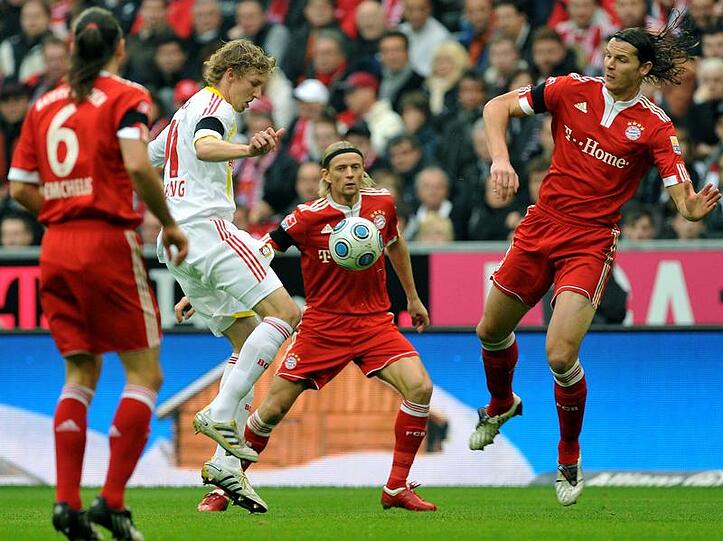 Will sich als Stammspieler beweisen: Bayern-Kicker Timoschtschuk (Mitte).