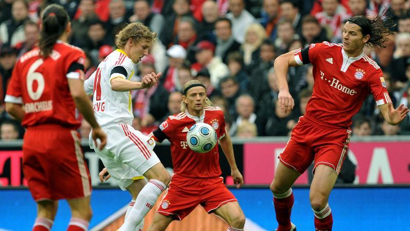 Will sich als Stammspieler beweisen: Bayern-Kicker Timoschtschuk (Mitte). Will sich als Stammspieler beweisen: Bayern-Kicker Timoschtschuk (Mitte).