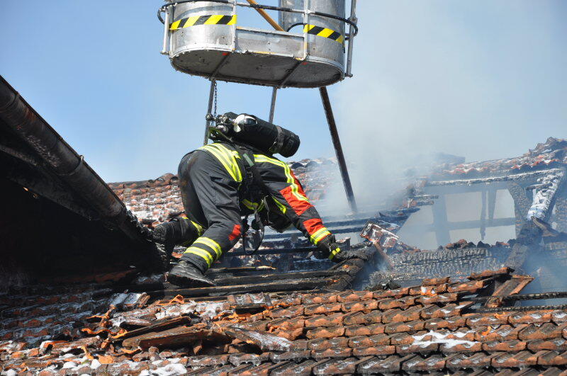 Wohnhausbrand in Eggenfelden: Die Bilder