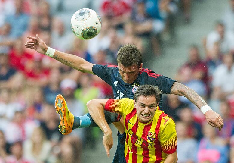MARIO MANDZUKIC NOTE 3
Ein echter Stürmer? Ersetzte Müller ab Halbzeit zwei, verpasste das 2:0 (63.). Steht Pep auf diese Art Stürmer, den Typ Brecher? Wenn er das 2:0 knipst (87.), dann auf jeden Fall.