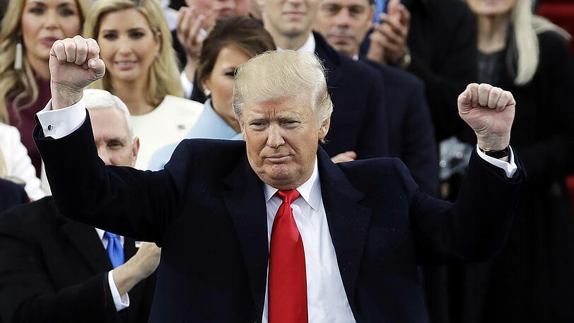 Am Ziel seiner Träume: Donald Trump
