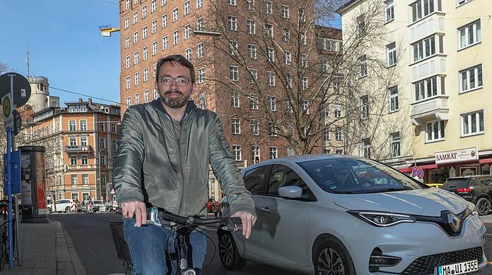 Auf dem Rad statt im Auto - so macht das Heiko Bielinski schon seit Jahren.