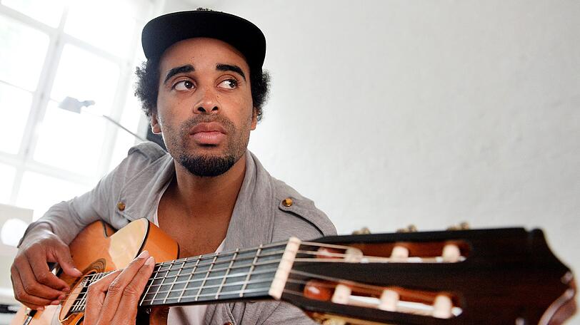 "Pausenfüller" beim Spiel der Bayern-Basketballer gegen Ludwigsburg: Reggae-Sänger Patrice. "In so einer Halle Musik zu machen, ist immer etwas Besonderes."