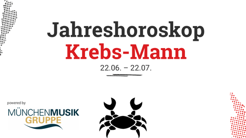 So wird das Jahr 2024 für den Krebs-Mann!