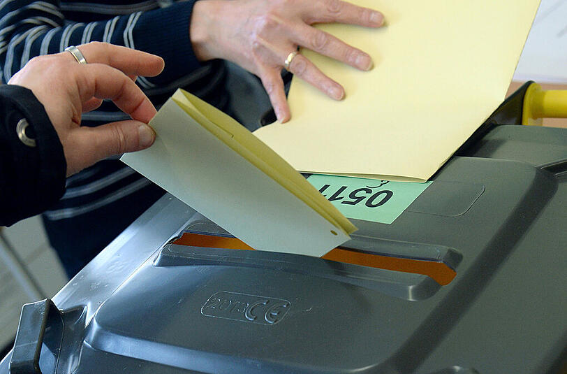 Bilder von der Stichwahl in München