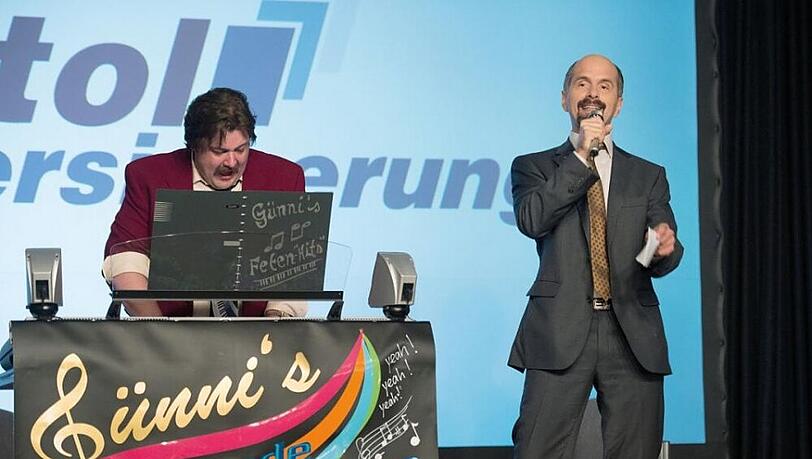 Bernd Stromberg auf der "Capitol"-Betriebsfeier. Bernd Stromberg auf der "Capitol"-Betriebsfeier.