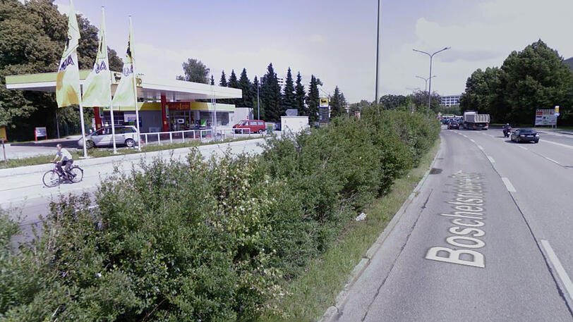 Im Bereich der Tankstelle kam es zu der Attacke auf die Joggerin.