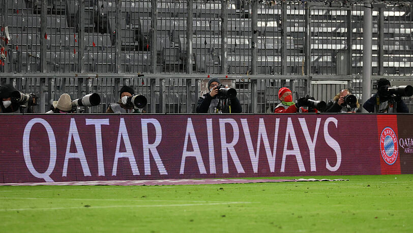 Soll laut dem Fanclub-Dachverband des FC Bayern nicht verlängert werden: Das Sponsoring mit "Qatar Airways".