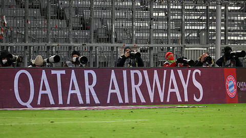 Soll laut dem Fanclub-Dachverband des FC Bayern nicht verlängert werden: Das Sponsoring mit "Qatar Airways".