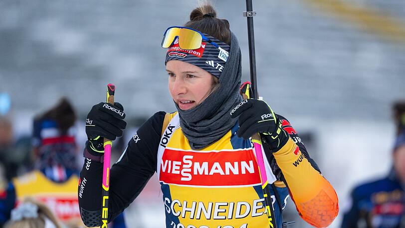 Sophia Schneider in Aktion.