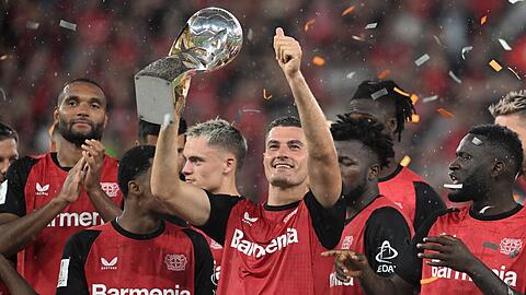 Mit dem Sieg im Ligapokal setzte Leverkusen ein erstes Zeichem im bevorstehenden Titelkampf.