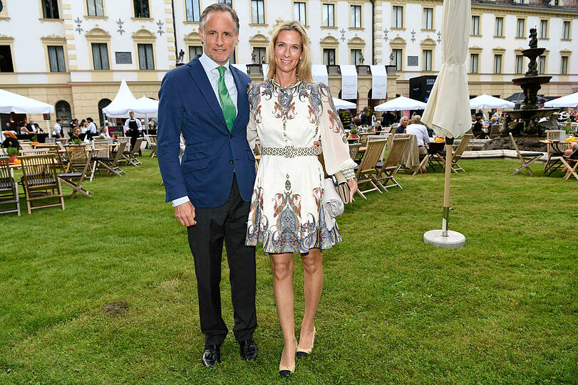 Caroline Graefin von Waldburg und Mann Constantin von Dalwigk zu Lichtenfels